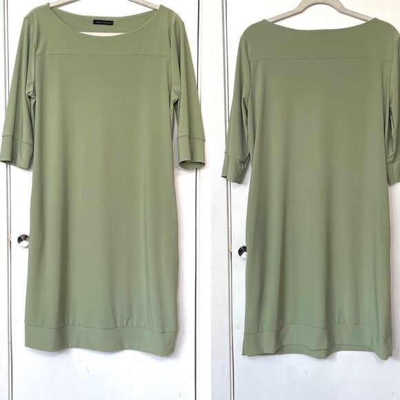 Audrey Whitmore Classic elbow Sleeve shift dress - Picture 2 of 6